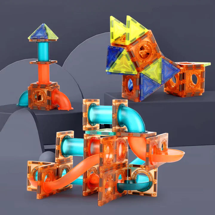 Juego Arma Todo Magnético 96 Piezas