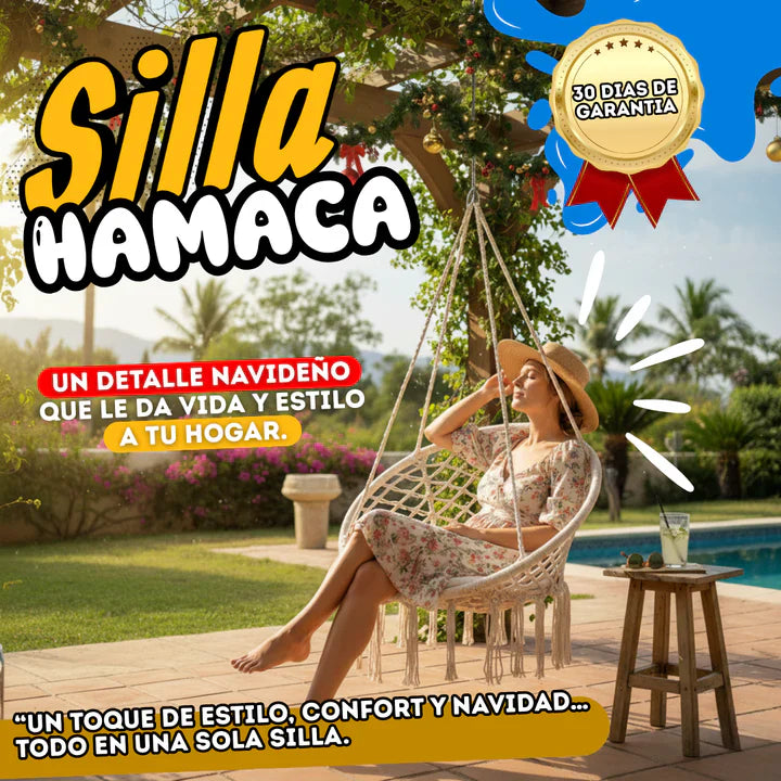 Hamaca Colgante Tipo Columpio